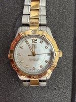 Tag Heuer Aquaracer Damenuhr, Stahl/Gold