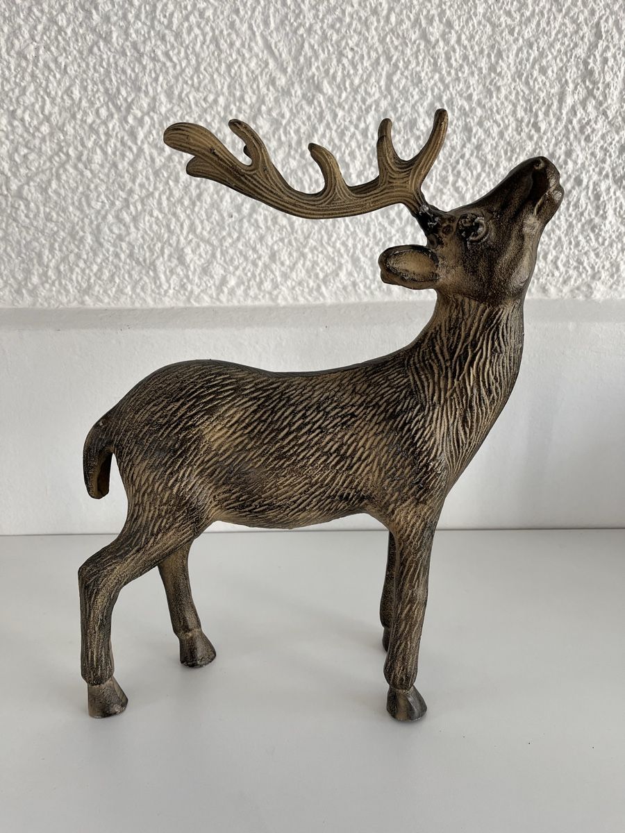Sculture & Statue: grosser Hirsch aus Aluminium – Usato da Wetzikon ZH venduto da seli03 4