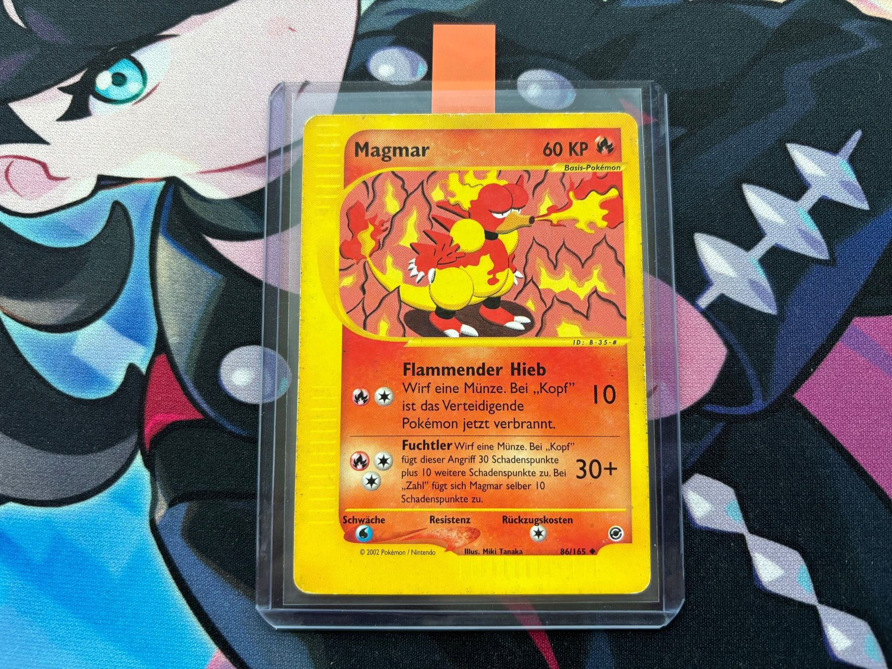 Pokémon Sammelbilder & Trading cards: 2002 POKEMON Magmar Expedition 086 – Gebraucht aus Wilen (Sarnen) von Seeungeheuer