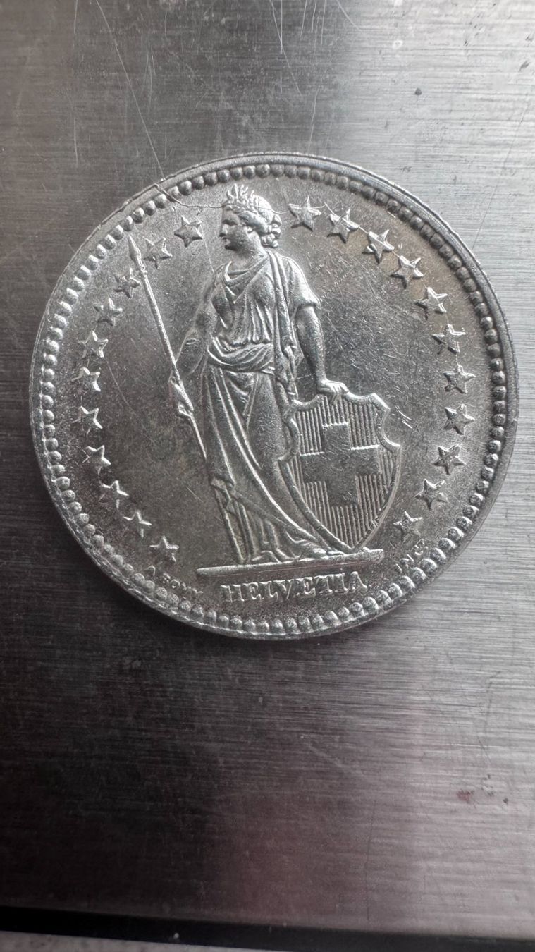 Tutti le monete: 2 Franken Silber 1946 top ! – Usato da Birsfelden venduto da Berg41_7 1