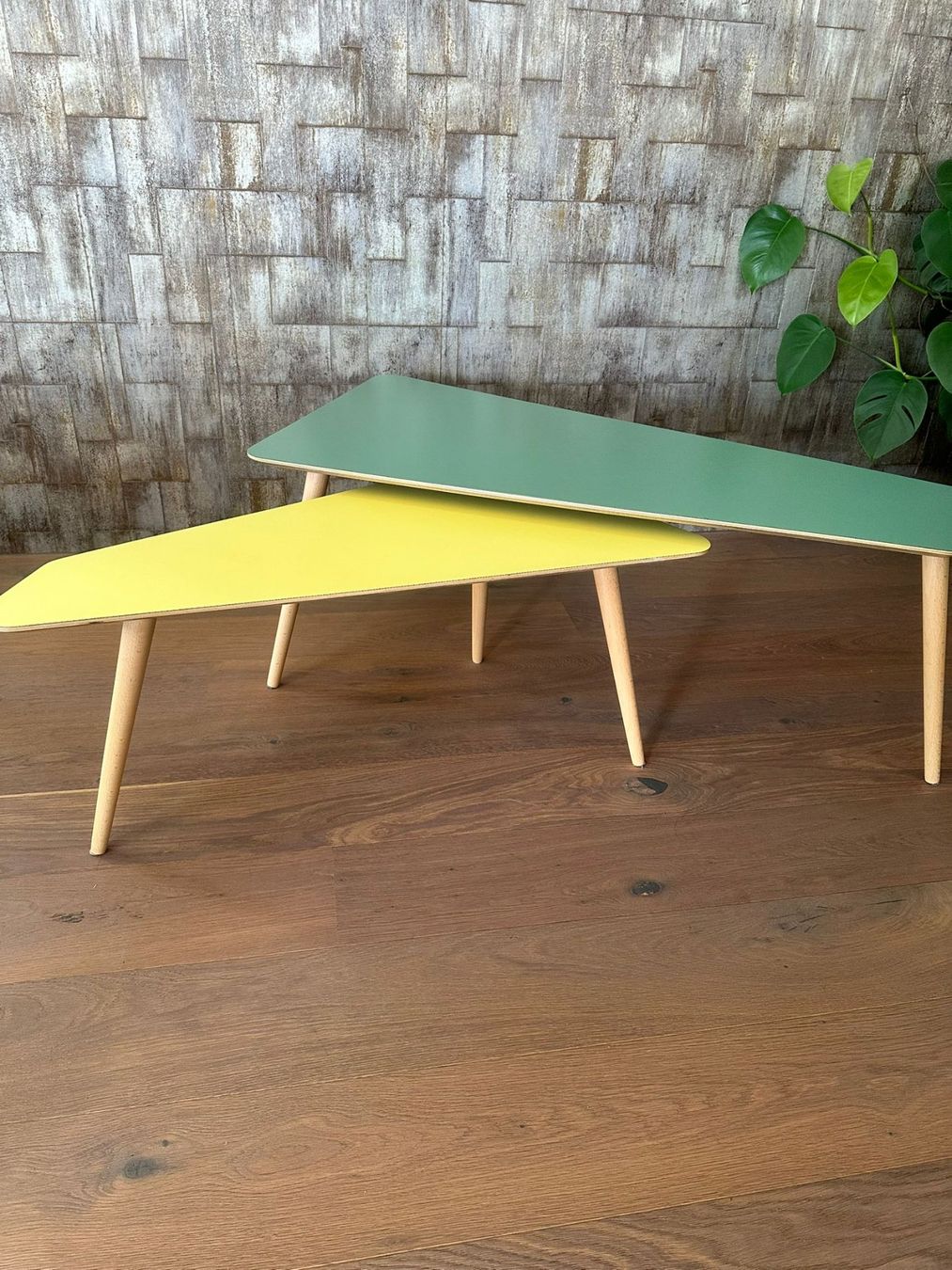 Pfister Tische: Assymetrisches Couch-Tisch Set – Gebraucht aus Triengen von alfi_90 3