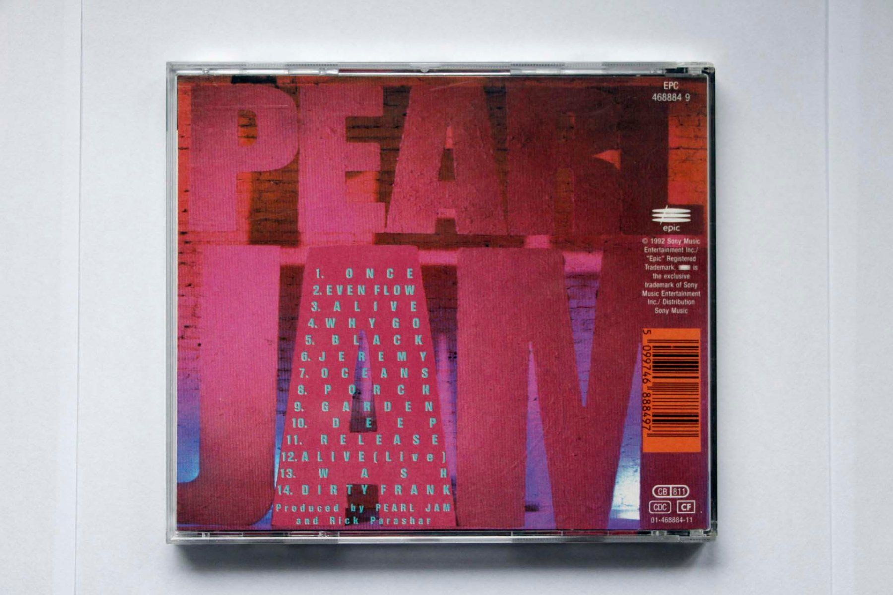 CD: Pearl Jam ten – Usato da Zürich venduto da Kneb 1