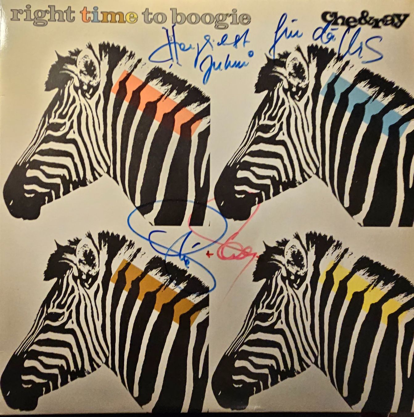 Schallplatten: Che & Ray ‎– Right Time To Boogie – Gebraucht aus Wahlen b. Laufen von Cg10