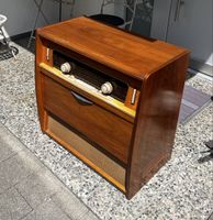 Radio Truhe Holz 50er Jahre unrestauriert 