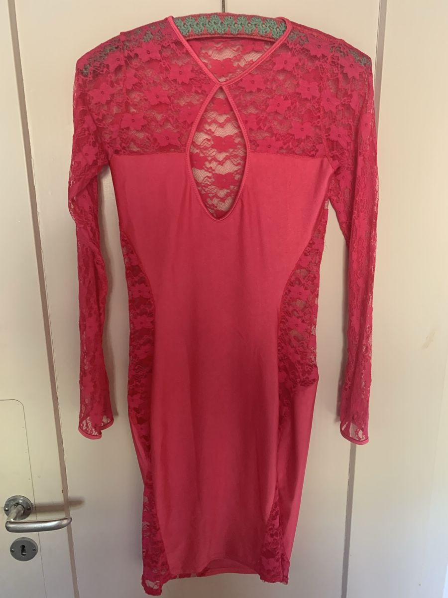 Robes: Kleid Rosa Spitze Langarm Grösse S – D'occasion à Laufen par Twingi33 2