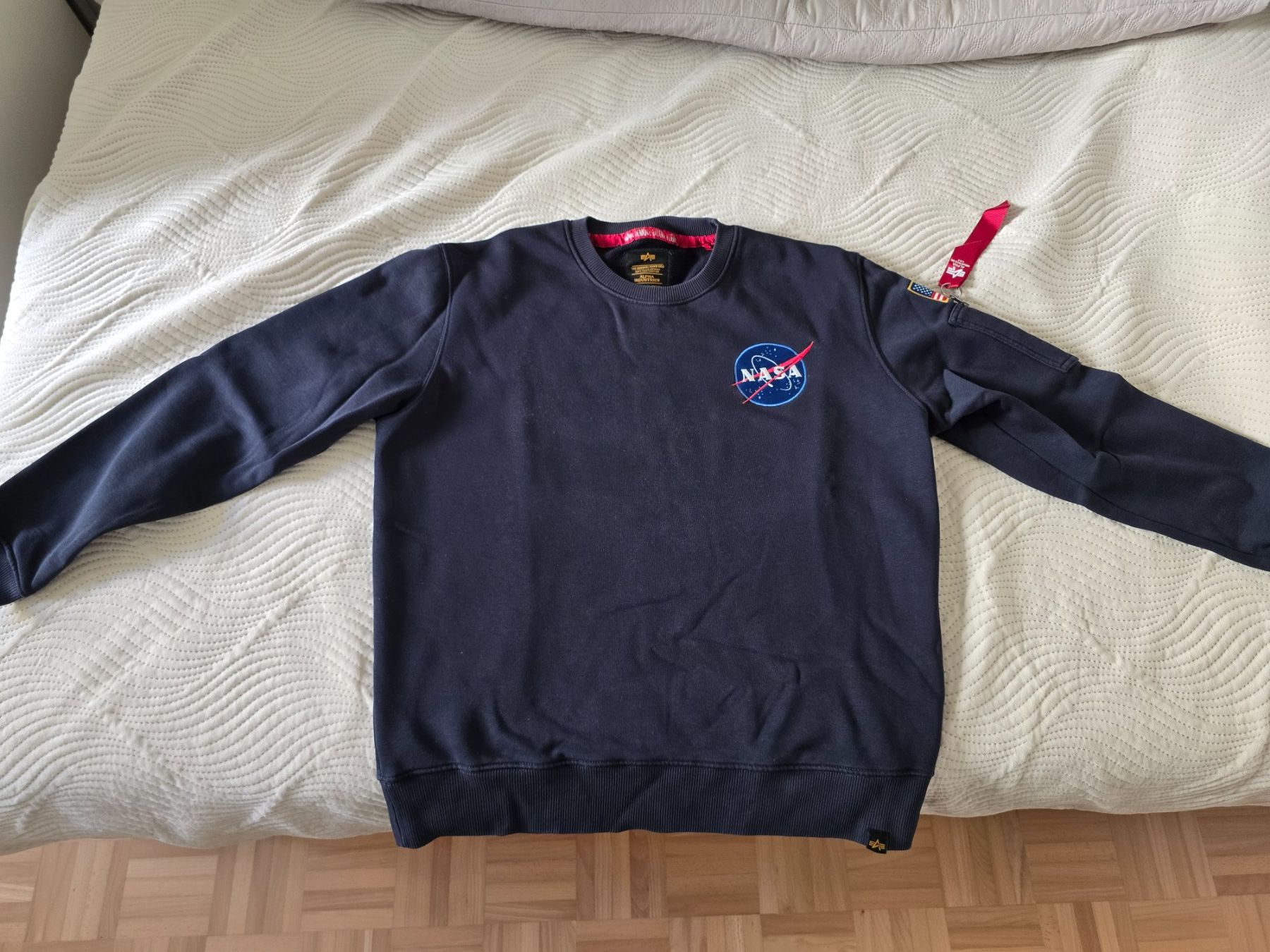 Alpha Industries Maglioni & Felpe: Alpha Industries Sweatshirt Blau – Usato da Zug venduto da fil_79y6