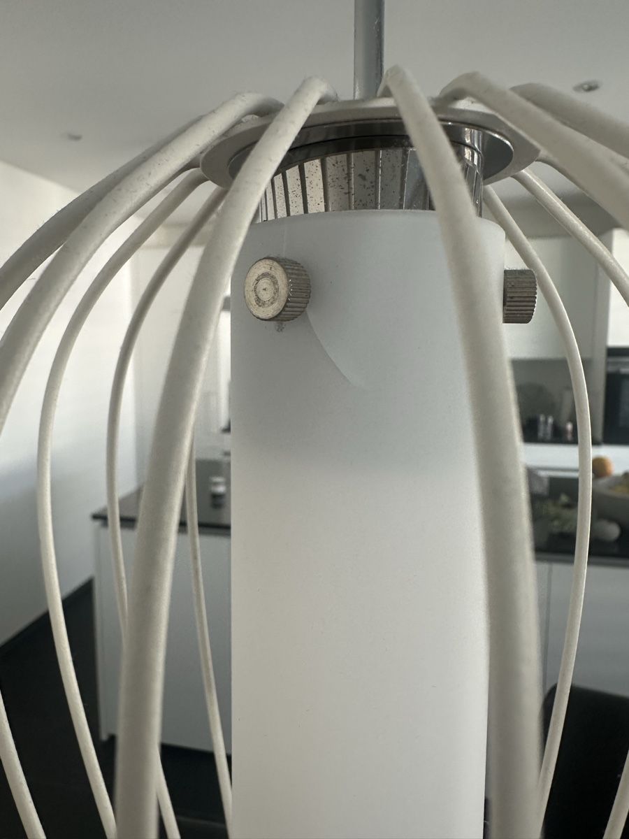 Lustres & lampes de plafonds: Hängeleuchte Drahtkorb 3er Set Weiss – D'occasion à Gachnang par mih_7dkp 3
