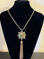 Vintage 1960’s Tassel Pendant Necklace