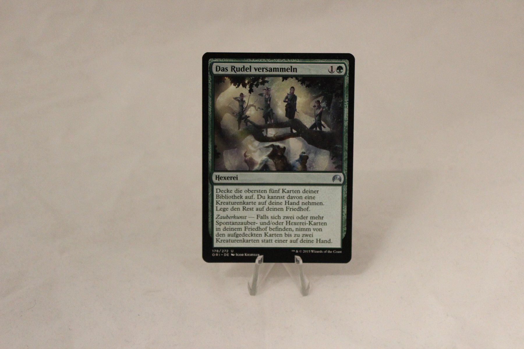Magic The Gathering Carte collezionabili: Das Rudel versammeln - Magic – Usato da Dulliken venduto da Sefty