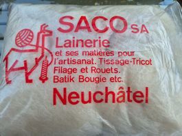 Saco SA Rohwolle, ungebleicht, ideal zum Basteln, Top Zus...