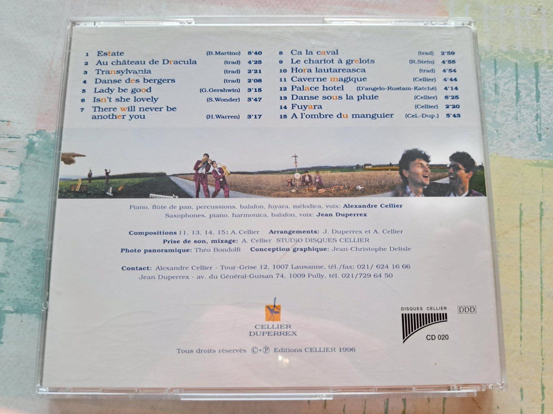 CD: Cd Cellier - Duperrex - voyage au bout des notes – Usato da Pully venduto da bro_n52j 1