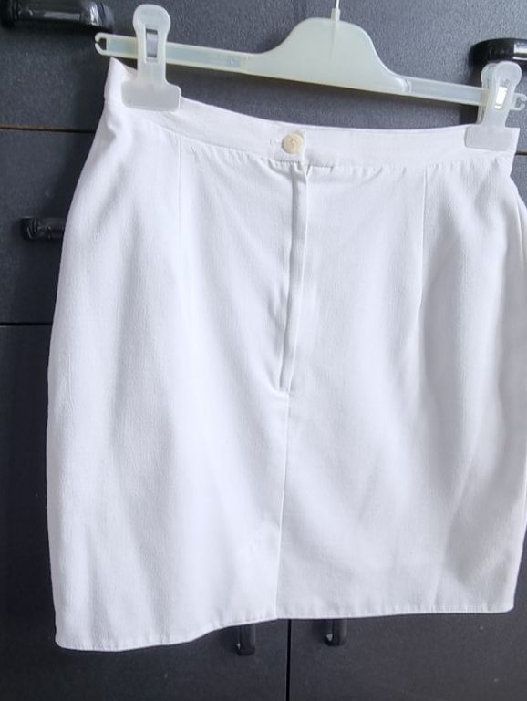 Gonne: Jupe, Rock,  Gr. S,  weiss – Usato da Geroldswil venduto da Agapanthus22 1