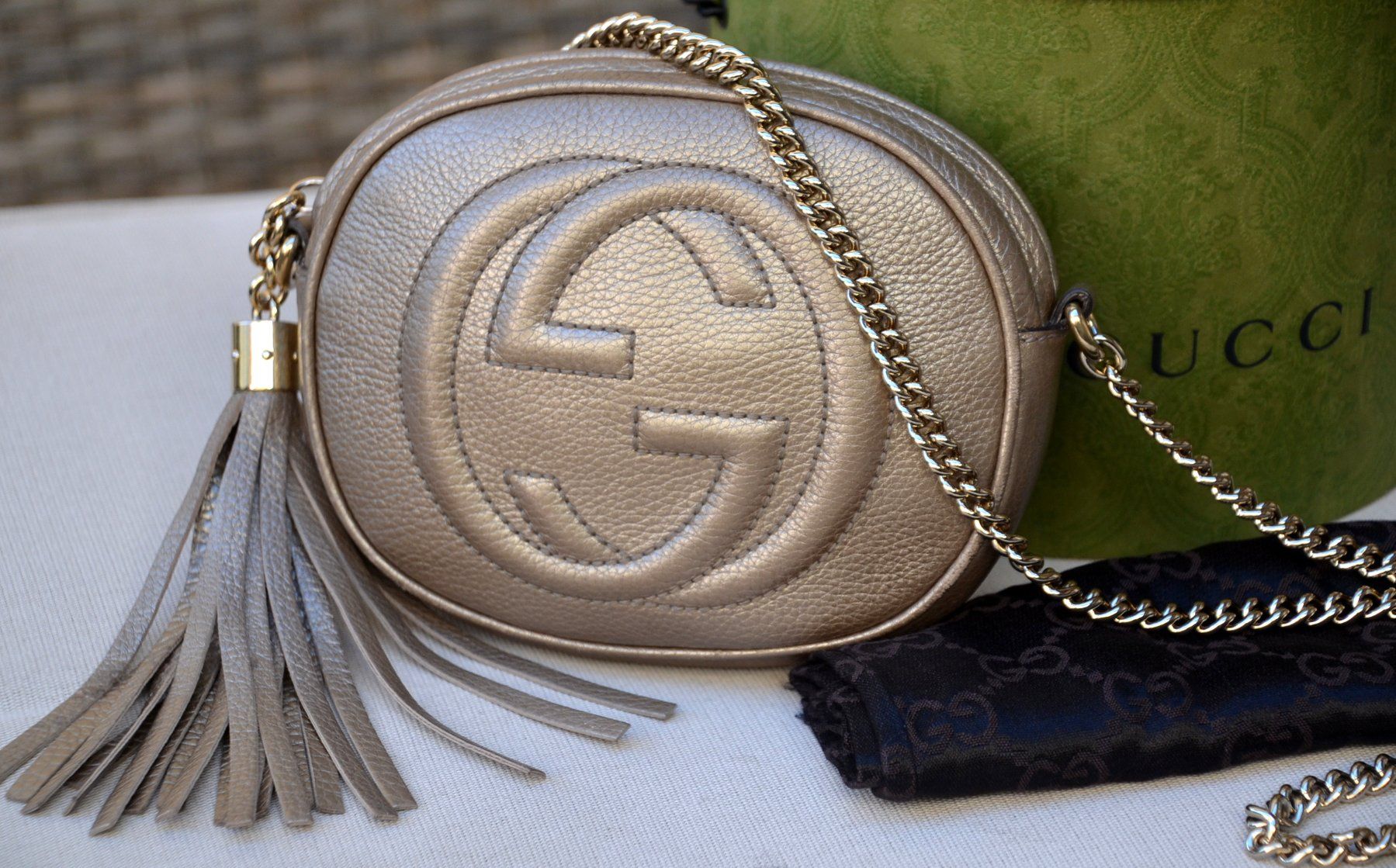 Gucci Borse da donna: Gucci Soho Tasche / sac – Usato da Collonges venduto da Auganien 1