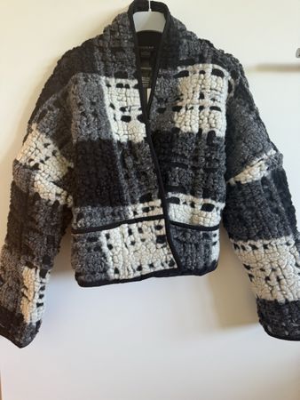 Veste Luukaa laine et polyester, T. 2/3, coll. 2025/2026