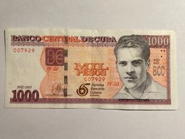 (5) 1'000 kubanische Pesos 2025 Sonderserie