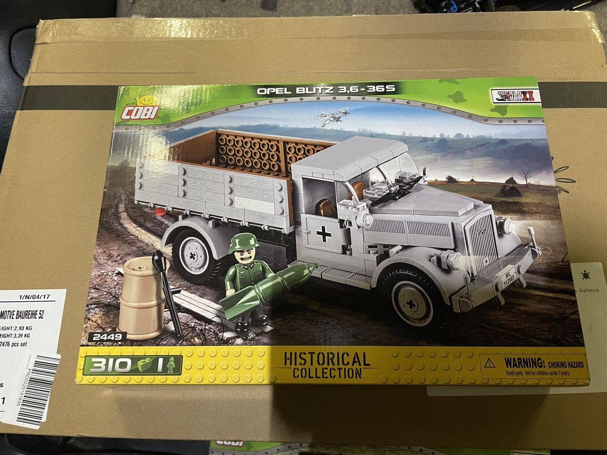 Cobi Kit di costruzioni: Cobi 2449 Opel Blitz 3,6-36 S – Nuovo e nell'imballaggio originale da Airolo venduto da Bagaion99