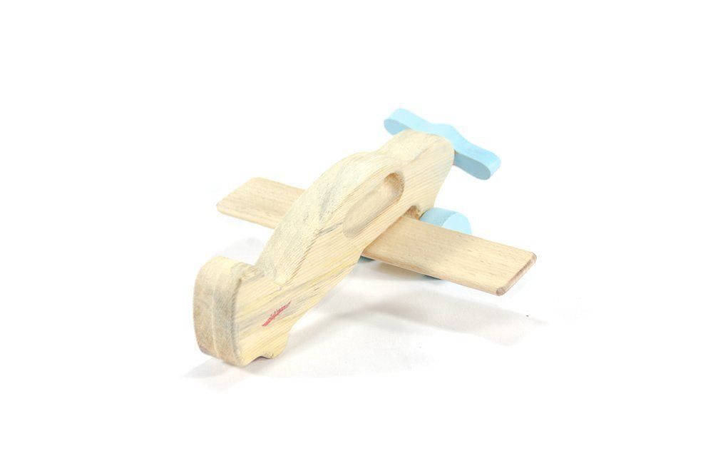 Spielzeuge: Holzspielzeug Flugzeug (farbig) – Neu und originalverpackt aus Winterthur von haso84bay 1