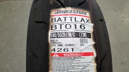 190/50 ZR 17 Bridgestone Battlax BT016 Motorrad Reifen