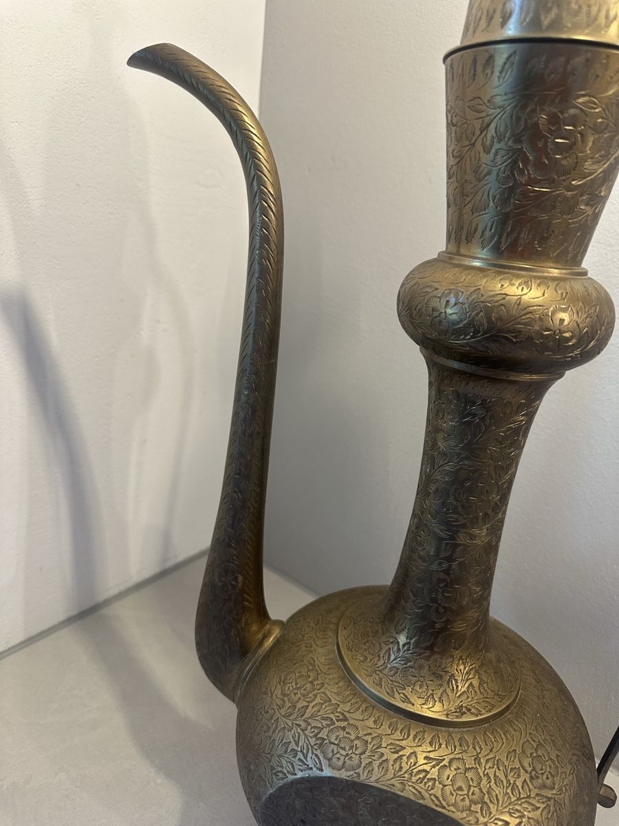 Caraffe: 65cm Messingkanne / Ewer  handgraviert – Usato da Nebikon venduto da Vanessa2003 1