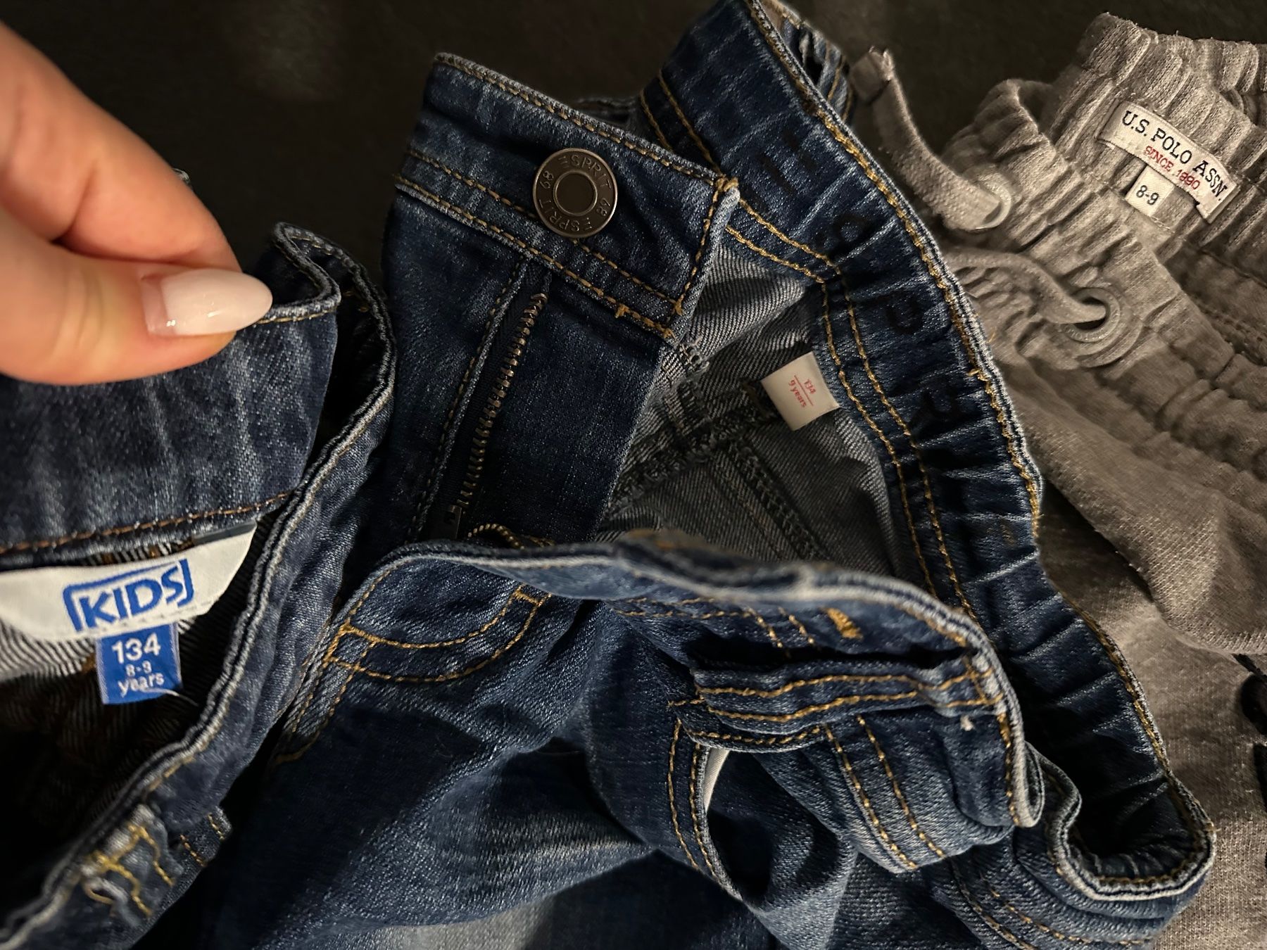 Hosen: 6 Jeans Hosen Gr 134 – Gebraucht aus Thal von Greentea1 2
