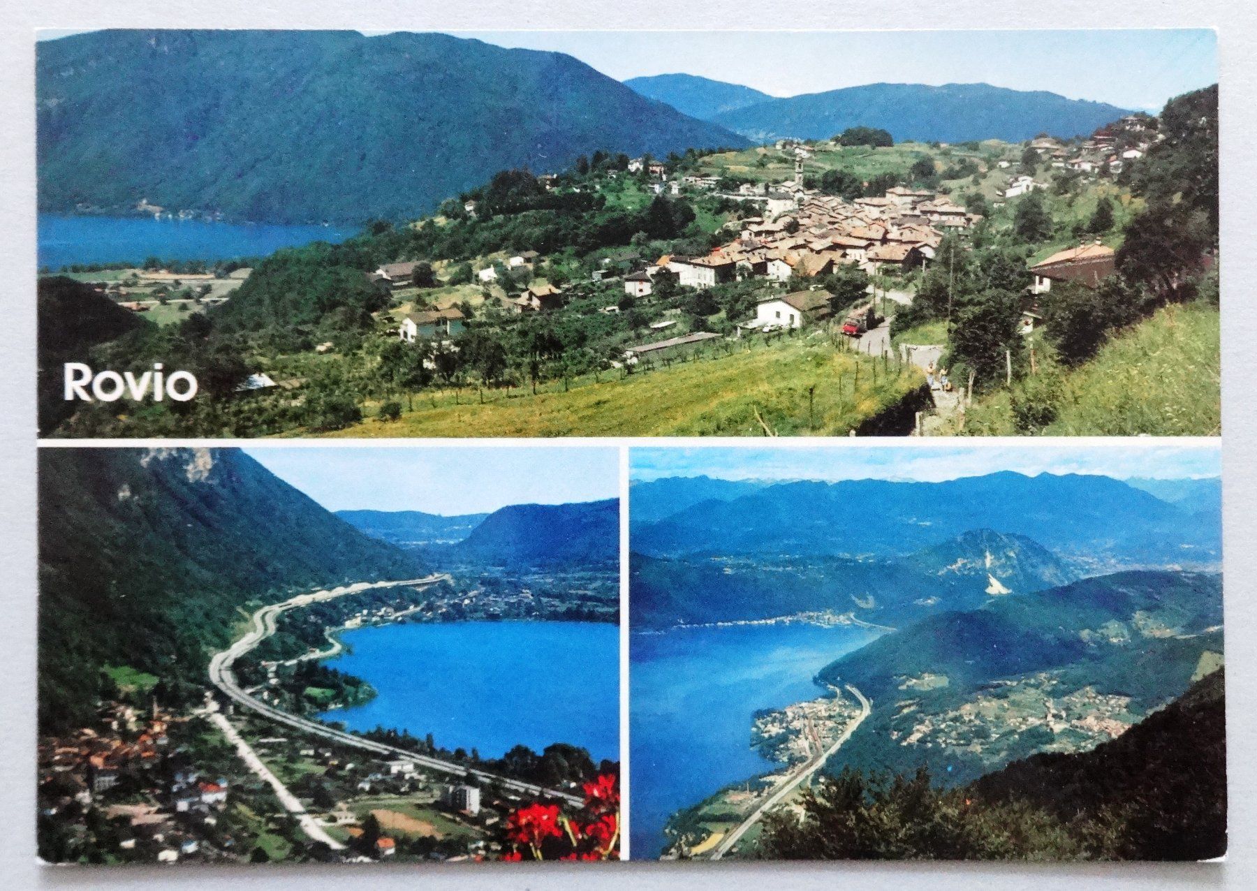 Cartoline postali: Rovio 500 m s.m. – Usato da Fétigny venduto da Billy2miny