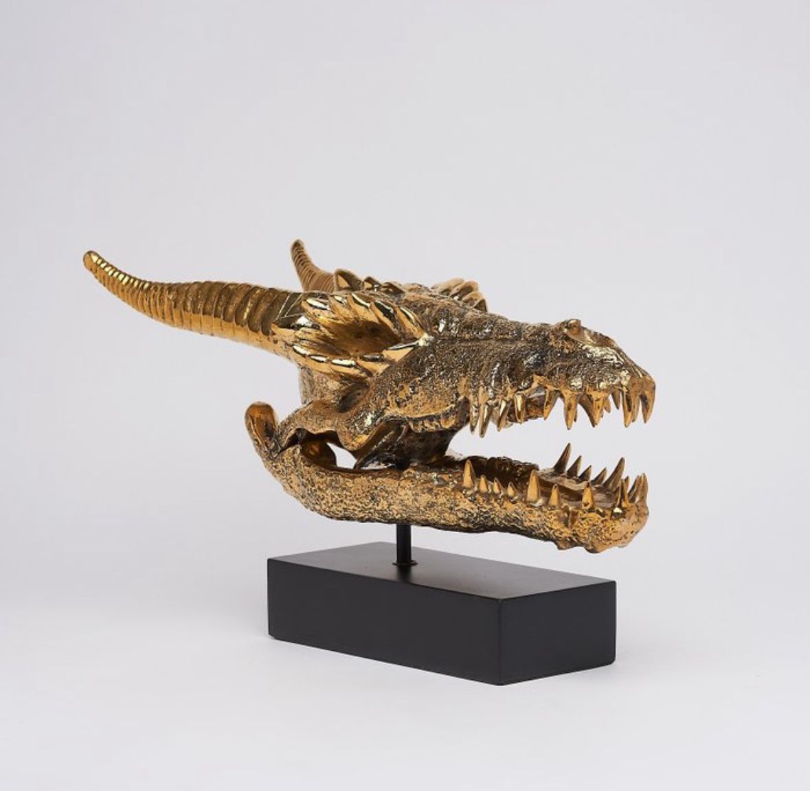 Sculture & Statue: Crâne de dragon en bronze – Nuovo e nell'imballaggio originale da Biel/Bienne venduto da Dragonpandora 3