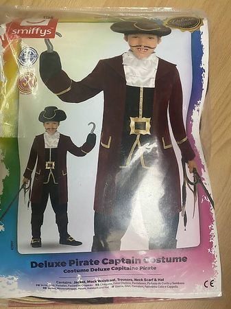 Déguisement pirate enfant 7-9ans neuf