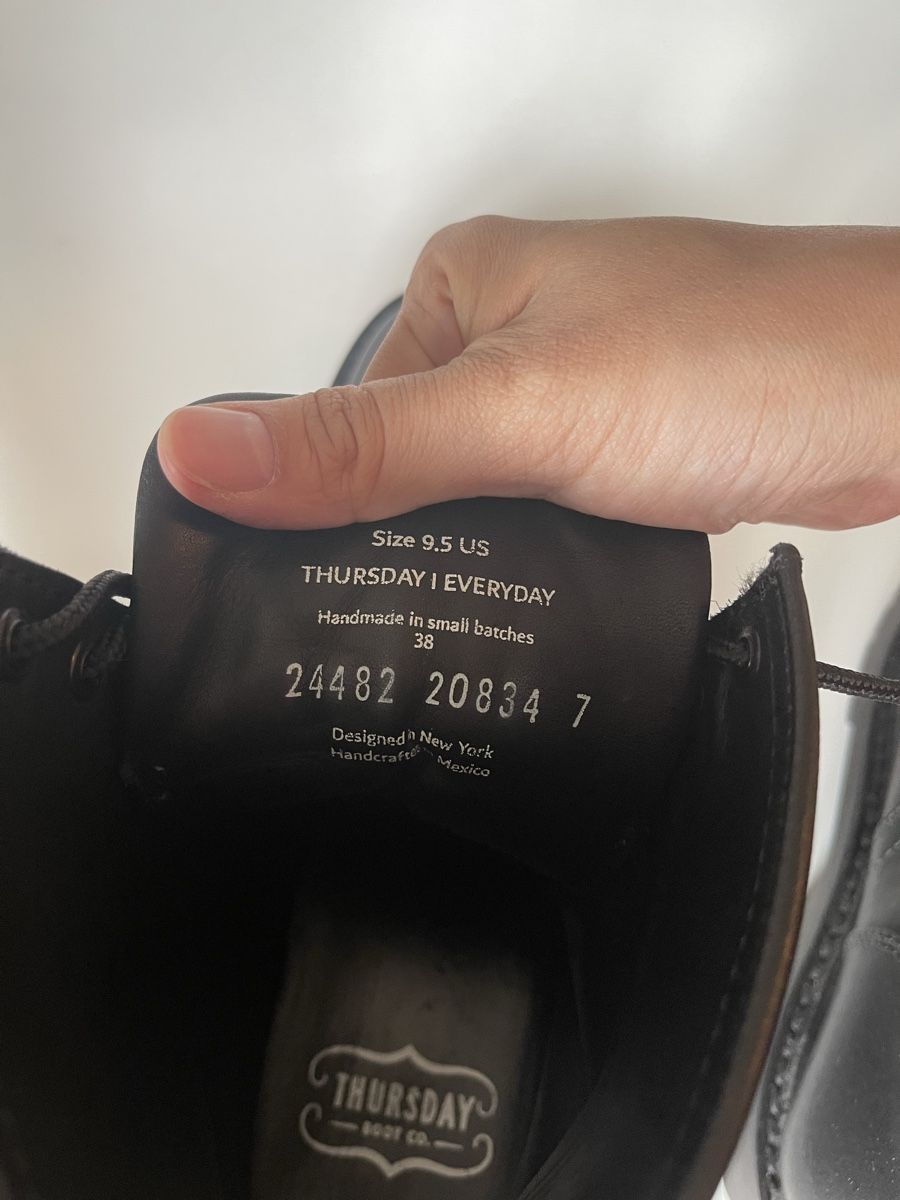 Scarpe da uomo: Stomper von Thursday Boots, Grösse 9,5 (US) – Nuovo (secondo la descrizione) da Zürich venduto da Tcj.han 5