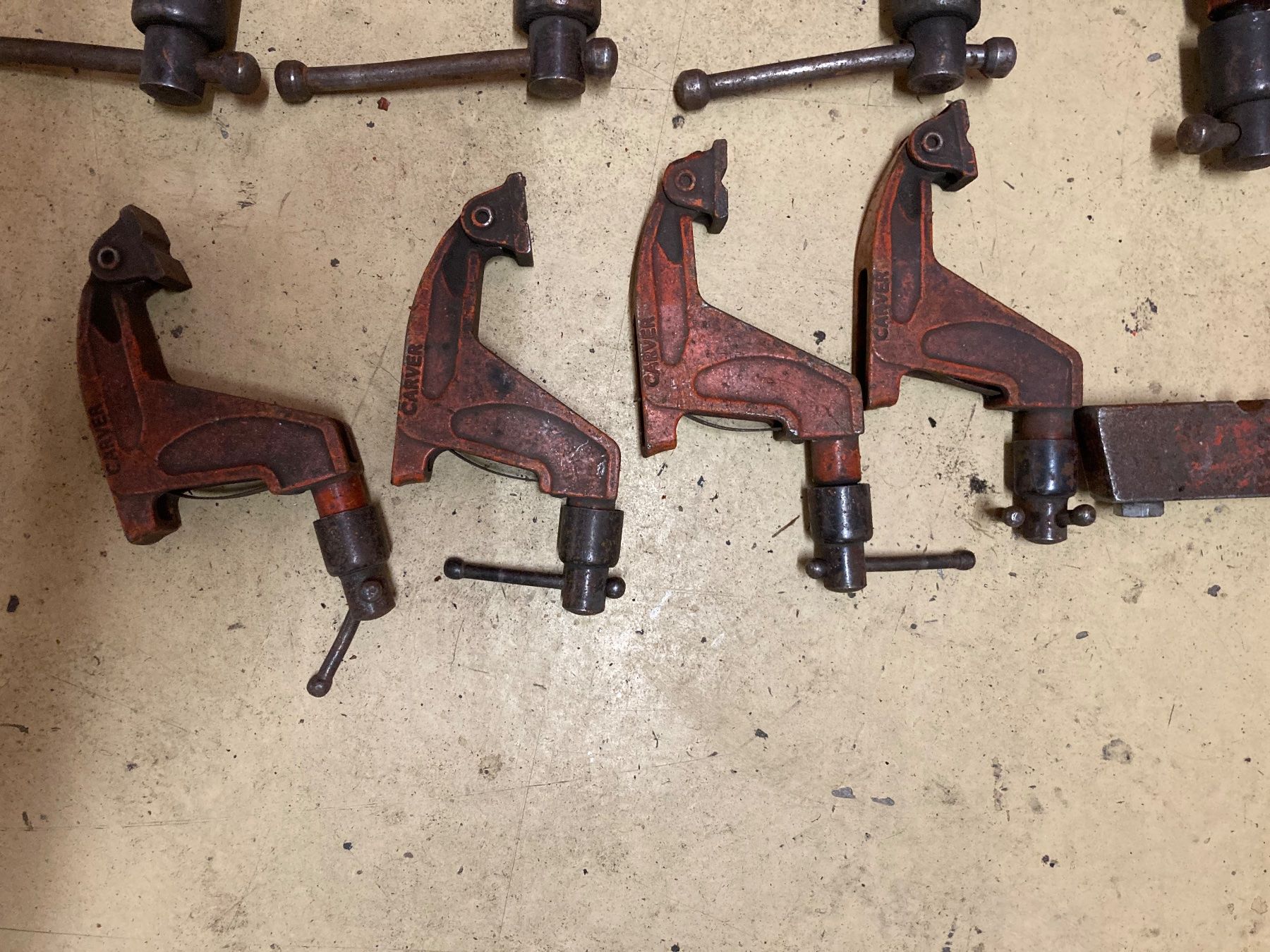 Tutti gli attrezzi: Zahnstangenspanner CARVER – Usato da Hünenberg venduto da Abtech 4