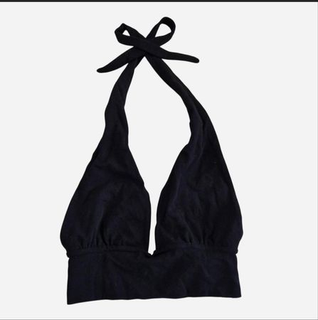 Halterneck Top Subdued schwarz Grösse XS guter Zustand