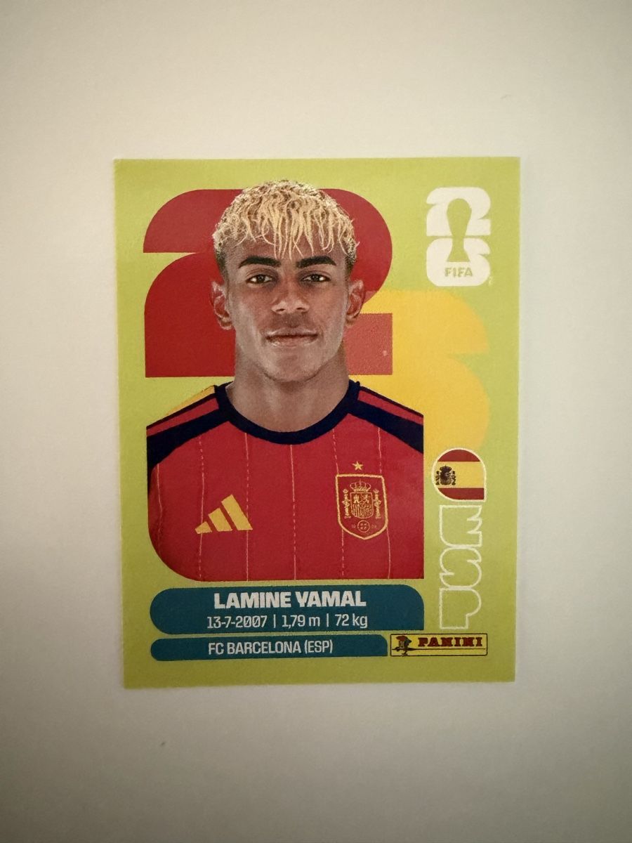 Panini Carte collezionabili: Yamal Lamine – Nuovo (secondo la descrizione) da Sargans venduto da mir_y2db
