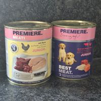 Premiere Junior Hundenahrung 2 Dosen 800g neu