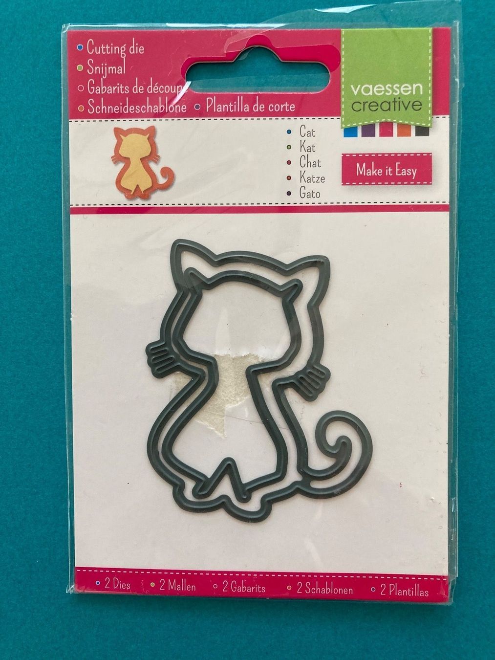 Sizzix Sciablone: Schneideschablone Katze – Usato da Neu St.Johann venduto da har_f865