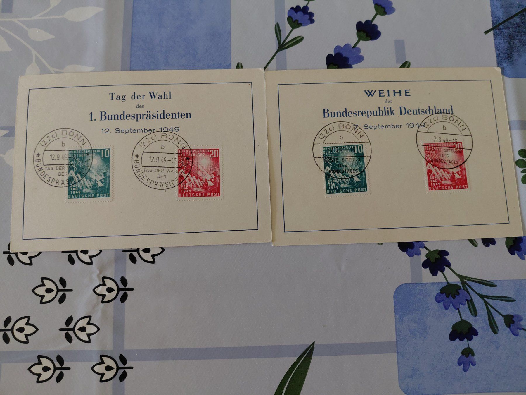 Alle Briefmarken: Schönes Set weihe Deutschland 1949 – Neu (gemäss Beschreibung) aus Horw von Onurb008