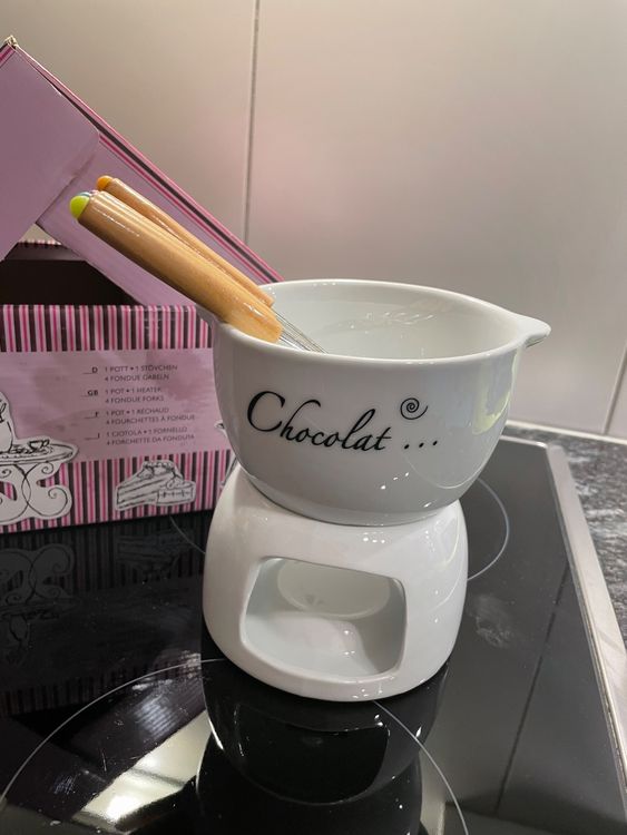 Schokoladen Fondue Set | Kaufen auf Ricardo