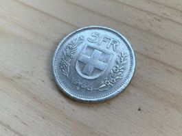 Schweiz Münzlot | 5 Rp 1927 | 10 Rp 1957 | 5 Franken 1968