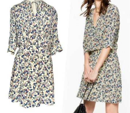 Robe Soie  Zadig & Voltaire imprimé fleuri taille M /L