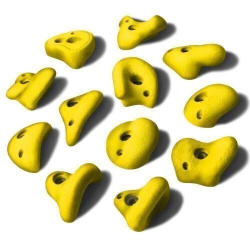 Attrezzatura da arrampicata: ALPIDEX 12 L Klettergriffe WILD YELLOW – Nuovo e nell'imballaggio originale da Bottighofen venduto da zaap