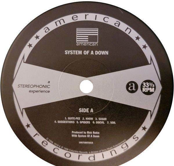 Schallplatten: Vinyl LP - Système of the Down - 2018 - US - Mint Sealed – Neu und originalverpackt aus Villeret von Fil11 3