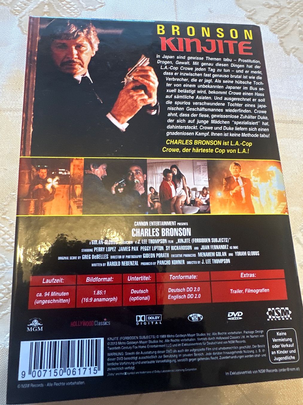 Tutti i DVDs: Kinjite - Tödliches Tabu – Usato da Schaffhausen venduto da D-MAC 1
