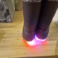rain boots with lights gr 32