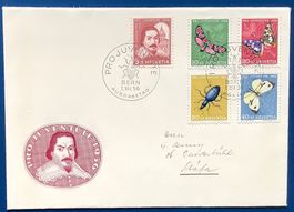 1956 FDC Pro Juventute  illustriert