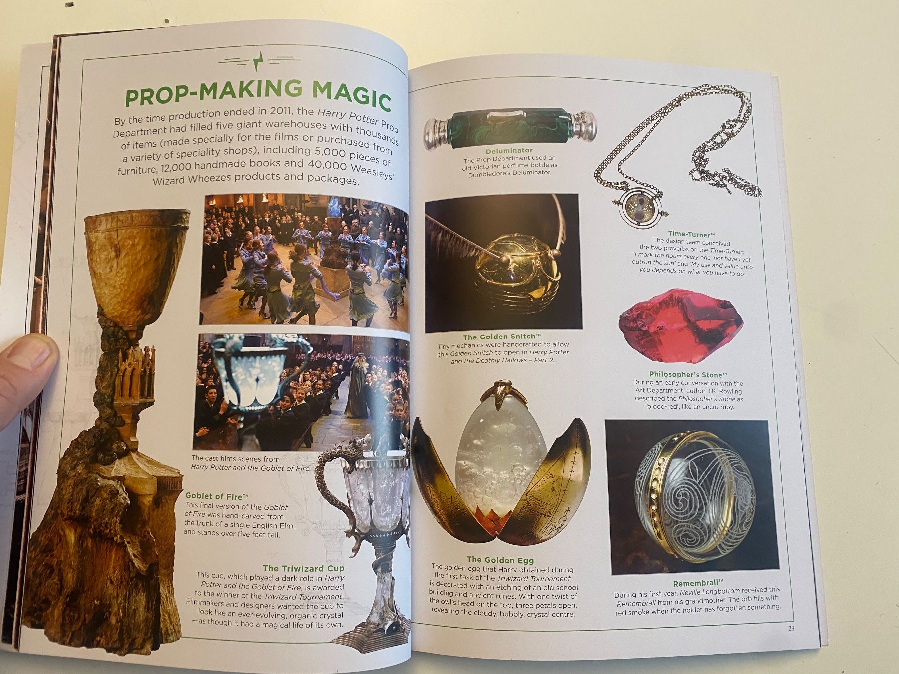 Libri: HARRY POTTER - THE OFFICIAL GUIDE - STUDIO TOUR LONDON – Usato da Münsingen venduto da Ganjam 5