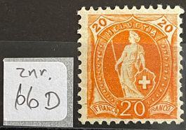 Znr 66D* Ungebraucht