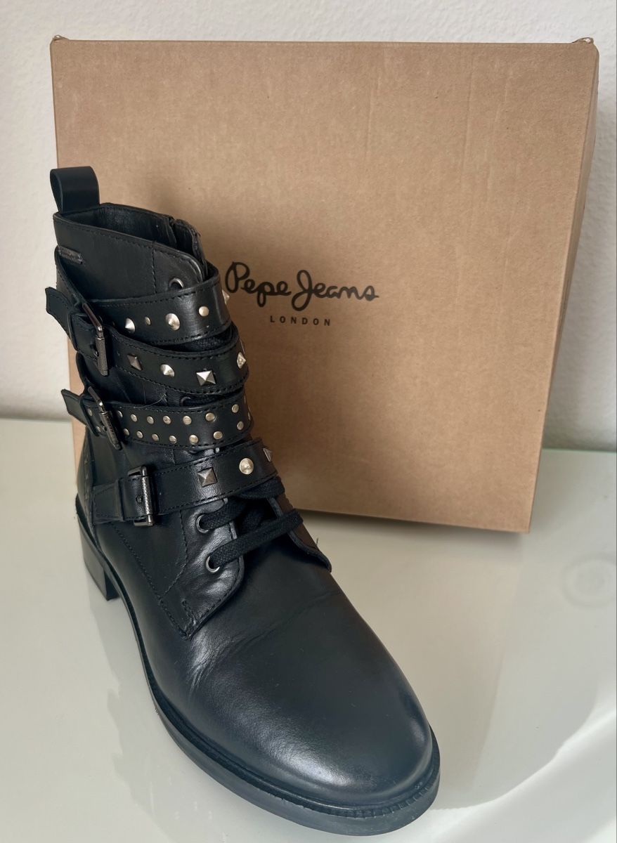 Pepe Jeans Scarpe da donna: Pepe Jeans Bikerboots, Gr 40 – Usato da Zürich venduto da agn_5l7y 1