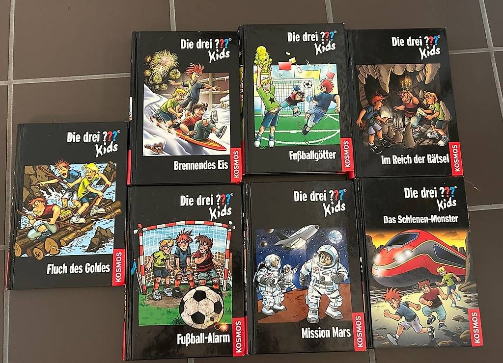 Bücher: Die Drei Fragezeichen Kids ??? - 7 Bücher – Gebraucht aus Zürich von