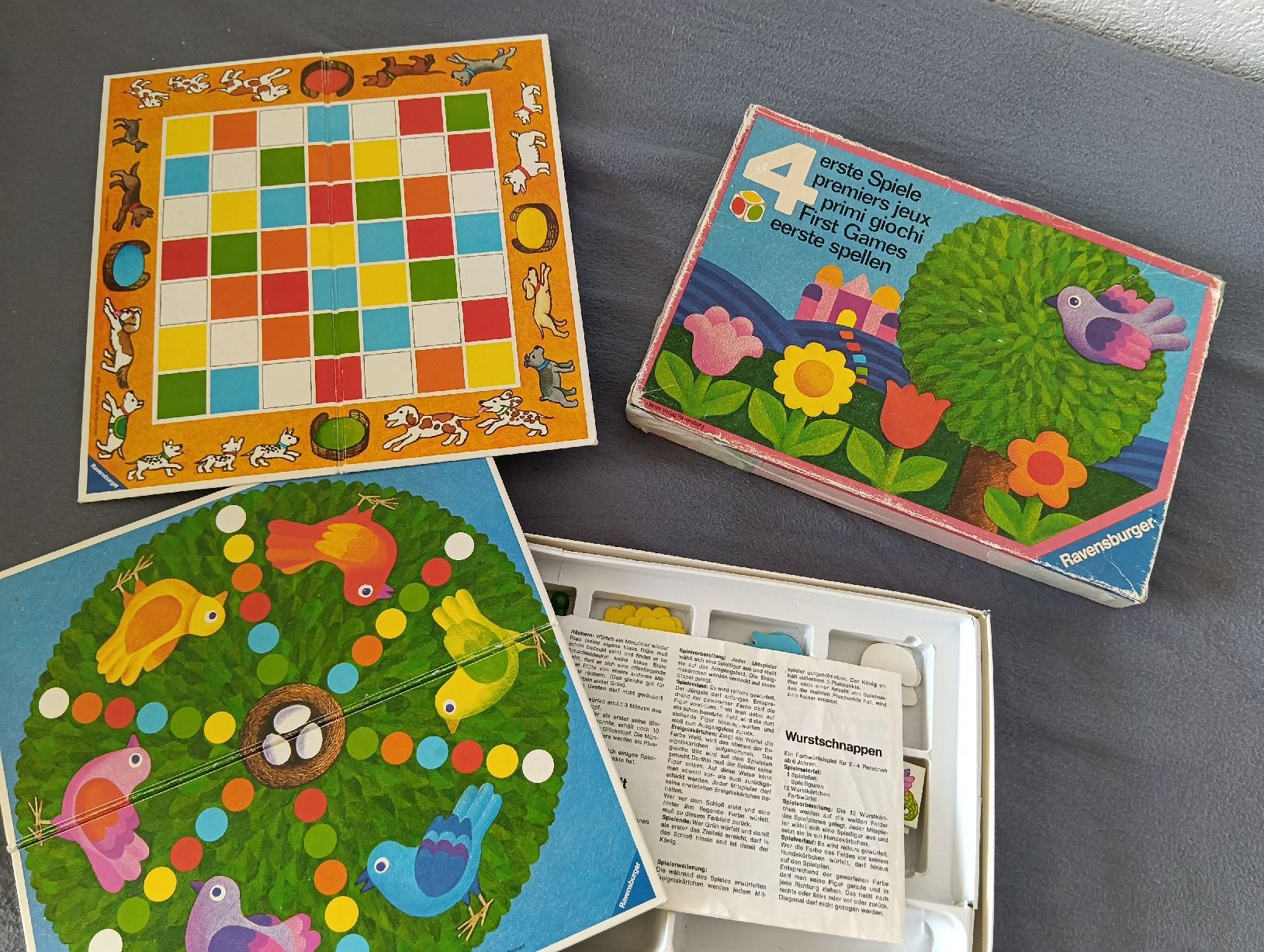 Ravensburger Giochi: 4 erste Spiele, Klassiker – Usato da Wettingen venduto da zadina39 2