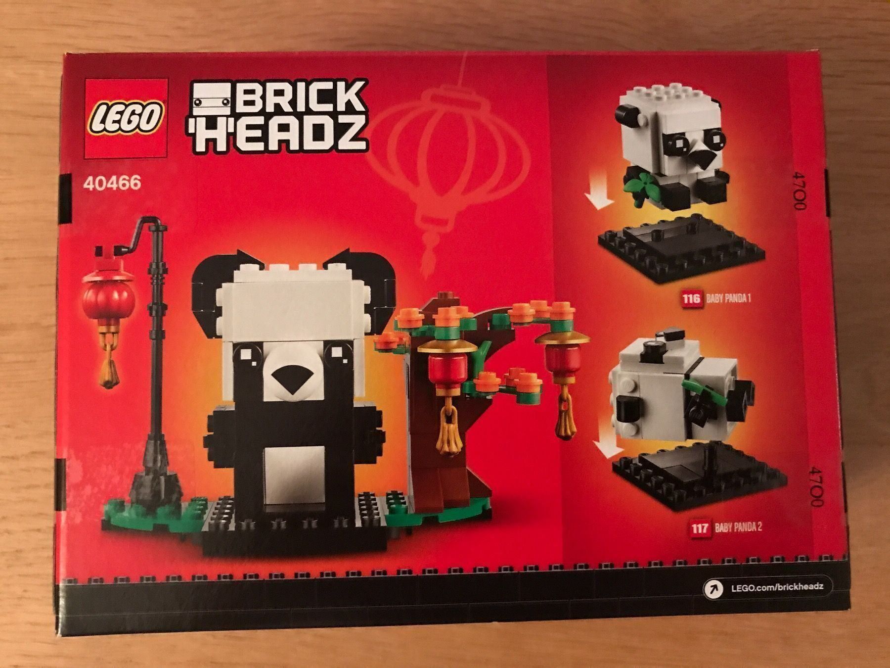 Lego Giocattoli: LEGO 40466 Brick Headz Pandas – Nuovo e nell'imballaggio originale da Obfelden venduto da Samba999 1