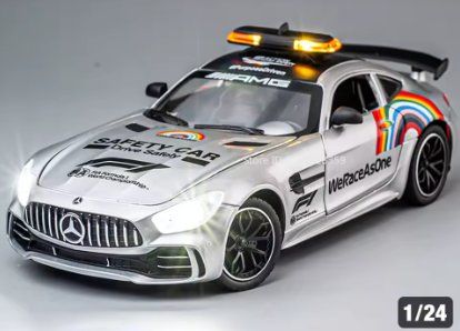 Mercedes-Benz Modellini d'auto: NEU Formel 1 Safety-Car 1:24 – Nuovo e nell'imballaggio originale da Ettingen venduto da SwissHellcat