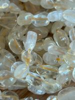 Strang echte golden rutilated quarz Nuggets 6-8 mm